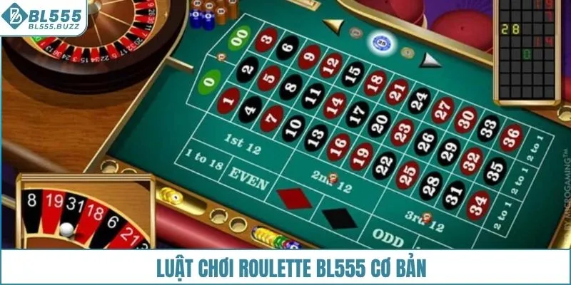 Các bước chơi Roulette BL555 cơ bản