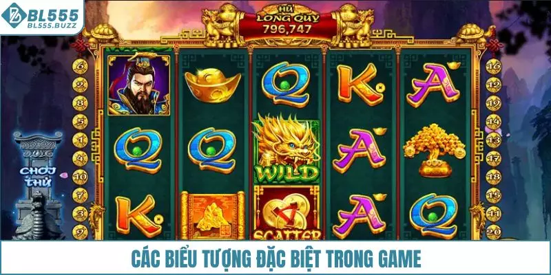 Các biểu tượng đặc biệt xuất hiện trong game
